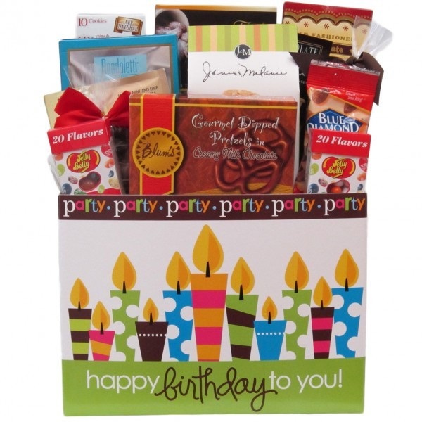 Gift Box to Say Happy Birthday Gift Basket
