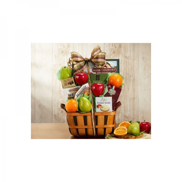 Fruit and Favorites Gift Basket