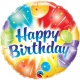 Happy Birthday Splash Balloons