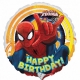Happy Birthday Spiderman Balloons