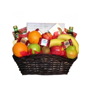 Classic Fruit & Gourmet Gift Basket