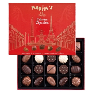 Assortiment de chocolats 20 pièces par Maxim's